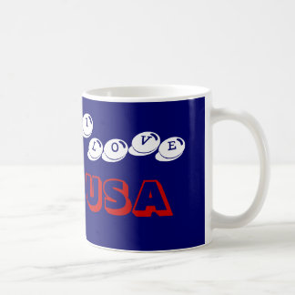 I LIEBE-USA-KAFFEE-TASSE TASSE