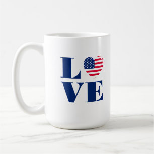 I LIEBE USA KAFFEETASSE