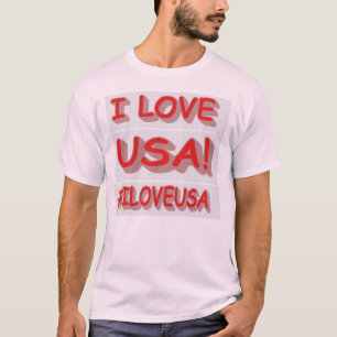 "I LIEBE USA" Niedlich Expression Design. Jetzt ka T-Shirt