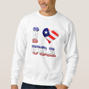 I Liebe USA-Shirts Sweatshirt