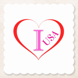 I LIEBE USA UNTERSETZER