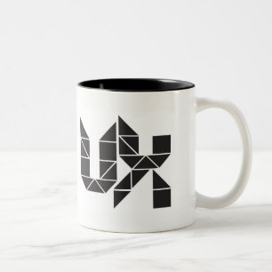I Liebe UX Zweifarbige Tasse