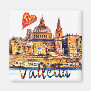 I Liebe Valletta Magnet