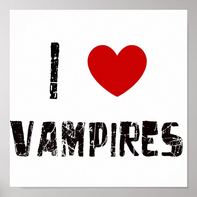 I Liebe Vampire Poster (Vorne)