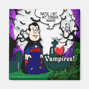 I Liebe Vampires Magnet