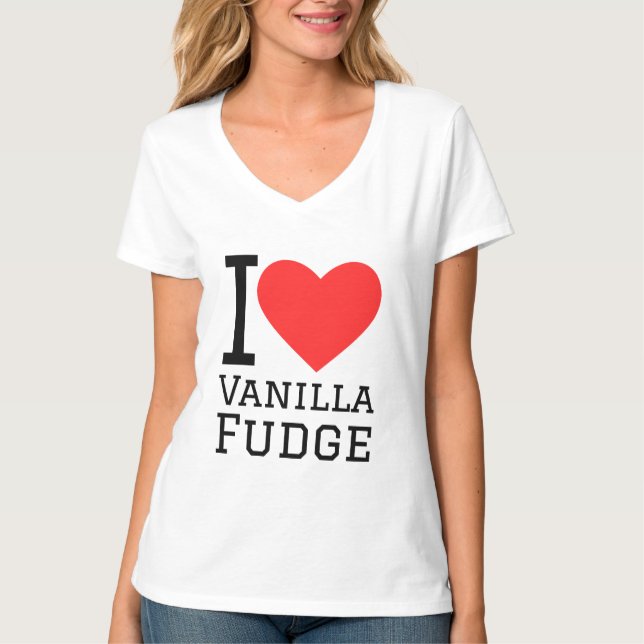 I Liebe Vanillefuchs T-Shirt (Vorderseite)