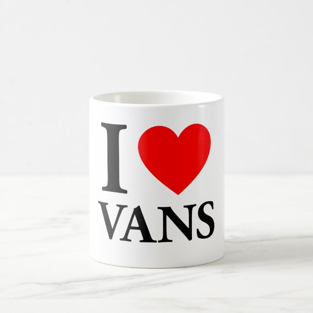 I Liebe Vans Kaffeetasse (Mittel)