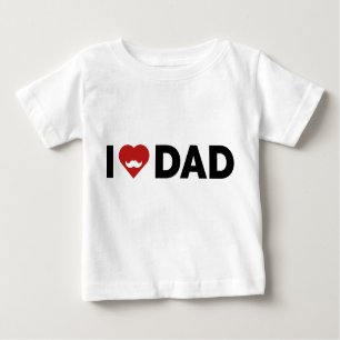 I LIEBE VATER BABY T-SHIRT