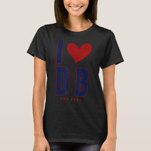 I Liebe Vater-Bods Db I Liebe Db Vater-Bods T-Shirt