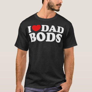 I Liebe Vater Bods I Herz Vater Bods Cool Funny Fu T-Shirt