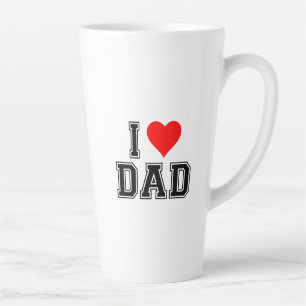 I Liebe Vater Kaffee Tasse - Minimalistisches Gesc