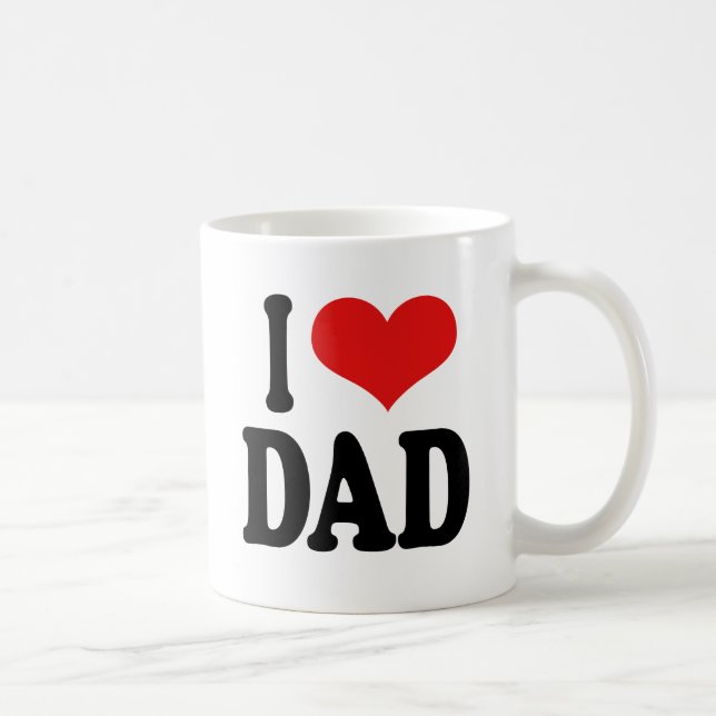 I Liebe-Vater Tasse (Rechts)