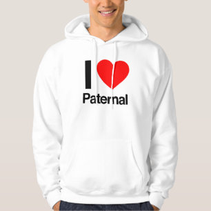 i Liebe väterlich Hoodie