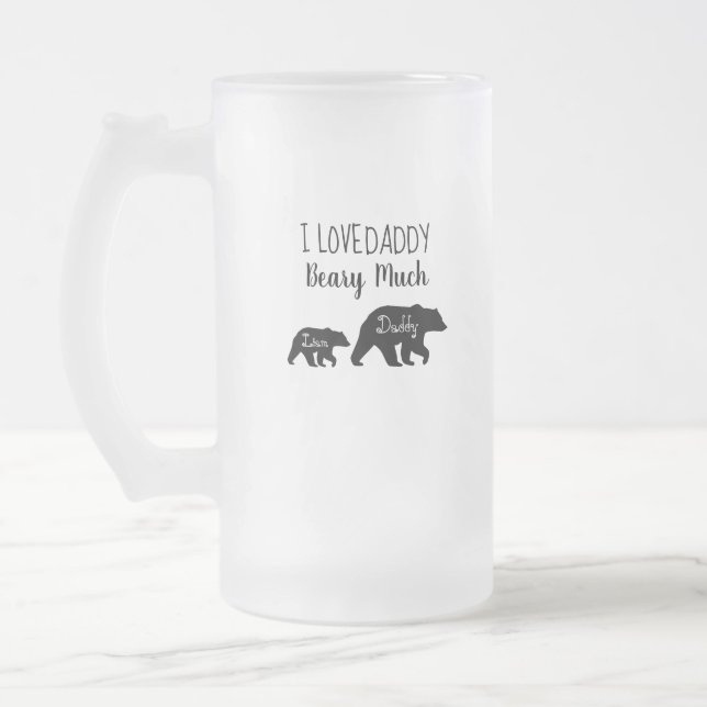 I Liebe-Vati Beary viel Tasse (Links)
