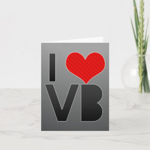 I Liebe VB Karte