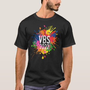 I Liebe VBS 2022 Crew Urlaub Bibel School Paint S T-Shirt