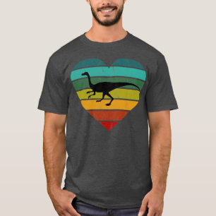 I Liebe Velociraptor Herz Dino Kinder Dinosaurier T-Shirt