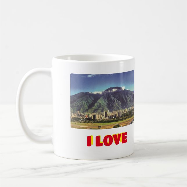 I Liebe Venezuela Ávila Kaffeetasse (Links)