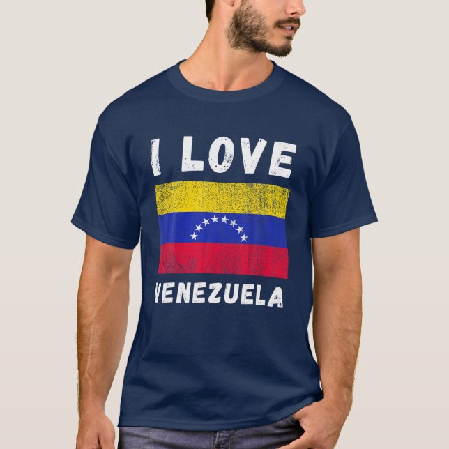 I Liebe Venezuela I Herbst Venezuelas Familie Reis T-Shirt (Vorderseite)