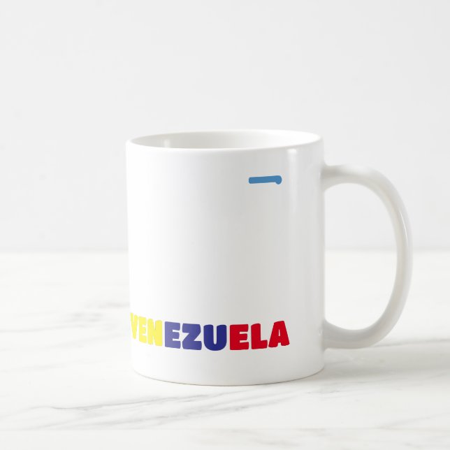 I Liebe Venezuela Tropischer Sparer Kaffeetasse (Rechts)