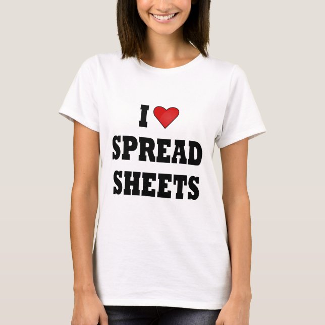 I LIEBE-VERBREITUNGS-BLÄTTER T-Shirt (Vorderseite)