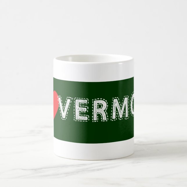 I Liebe-Vermont-Kaffee-Tasse Tasse (Mittel)