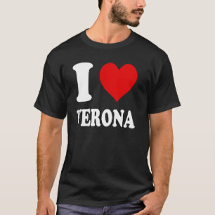 I Liebe Verona Italien T-Shirt