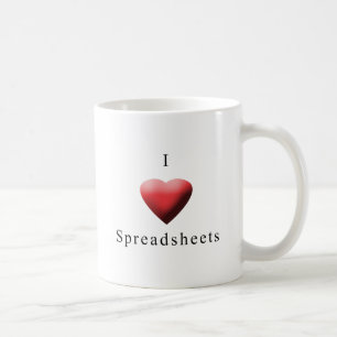 I Liebe-Verteilungsbögen Tasse