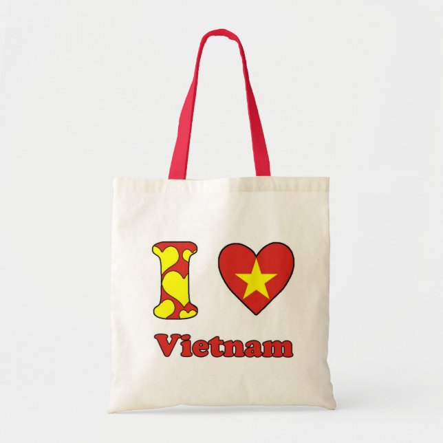 I Liebe Vietnam Tragetasche (Vorne)