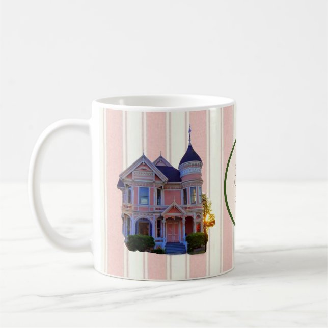 "I Liebe Viktorianisch Houses" Coffee Tasse Design (Links)