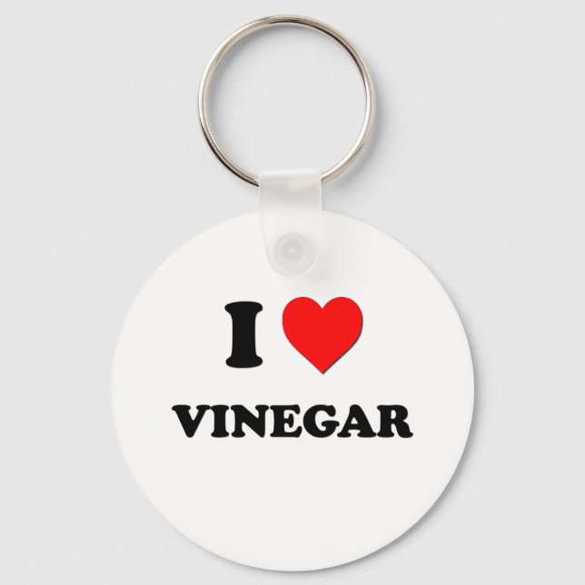 I Liebe Vinegar Schlüsselanhänger (Vorderseite)