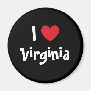 I Liebe Virginia Magnet