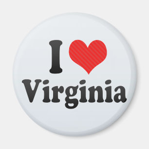 I Liebe Virginia Magnet