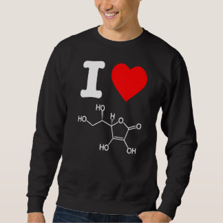 I Liebe Vitamin C Hautinfektionen Akne Chemist Sweatshirt