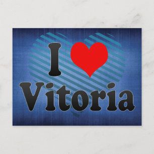 I Liebe Vitoria, Brasilien Postkarte