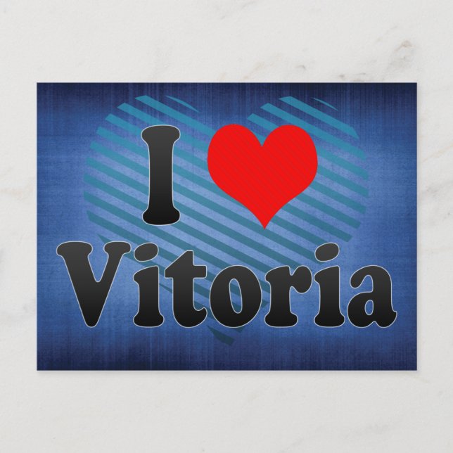I Liebe Vitoria, Brasilien Postkarte (Vorderseite)