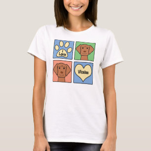 I Liebe Vizslas T-Shirt