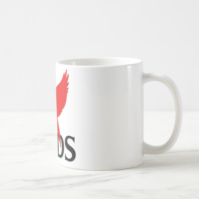 I Liebe-Vögel Tasse (Rechts)