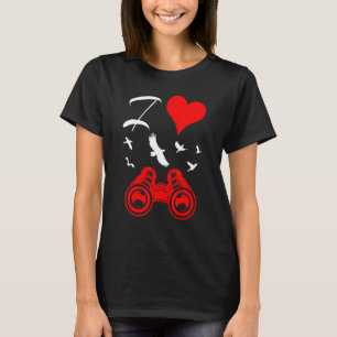 I Liebe Vogelbeobachtung Bird Watcher T-Shirt