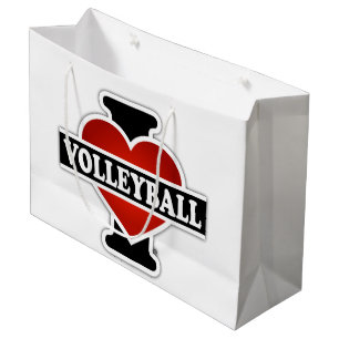 I Liebe-Volleyball Große Geschenktüte