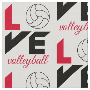 I Liebe Volleyball Stoff