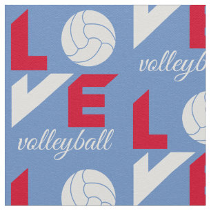 I Liebe Volleyball Stoff