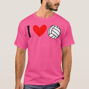 I Liebe Volleyball T-Shirt