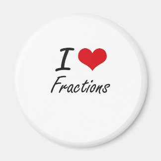 I Liebe von Bruchlinien Magnet