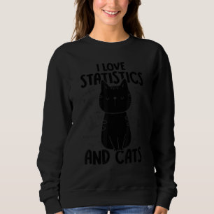 I Liebe von Mathematik- und Katalogstatistiken Sweatshirt