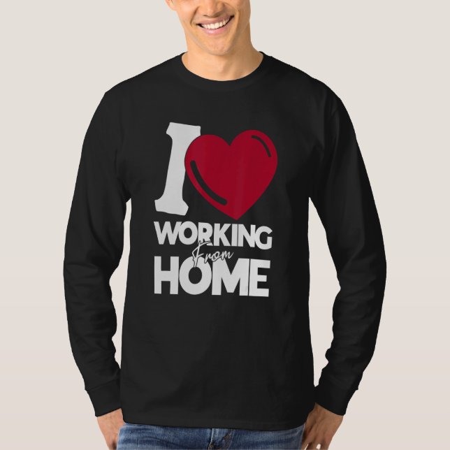 I Liebe von Zuhause T-Shirt (Vorderseite)