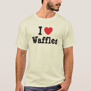 I Liebe Waffeln T - Shirt