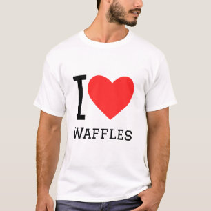 I Liebe Waffeln T-Shirt