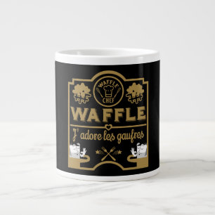 I Liebe Waffles Jumbo-Tasse