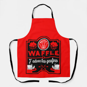 I Liebe Waffles Schürze